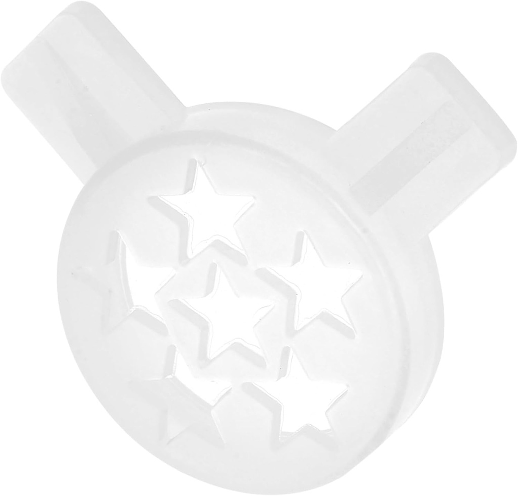 Ice Cream Machine Shaping Nozzle Diy Ice Cream Maker Accessory for Unique Designs Easy to with Commercial Use for Creative Dessert Decoration