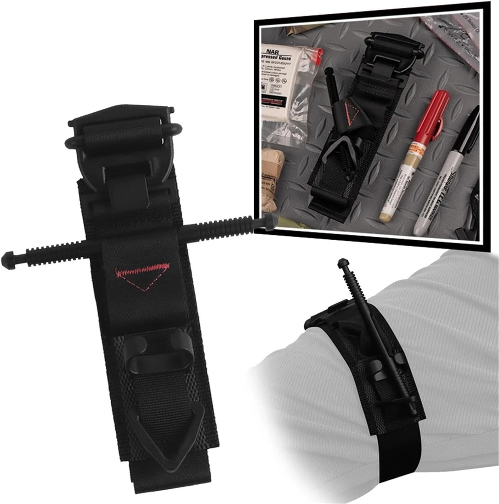 Tactical Tourniquet Gen 4 Medical Solutions 1.5” Compression Band for Bleeding Control Essential First Aid for Emergency Use
