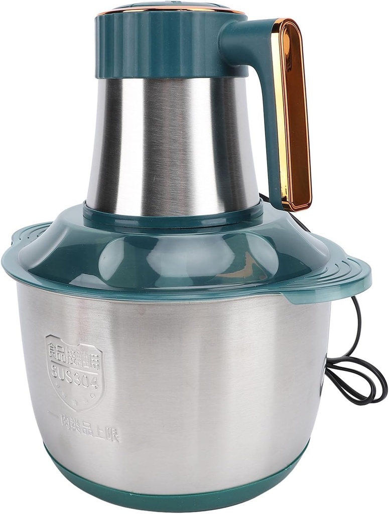 Meat Grinder, 500W 5L Stainless Steel Electric Meat Grinder Machine Heavy Duty Food Grinder Multifunctional Food Processor Professional Meat Mincer for Onion, Meat, Nuts, Fruit