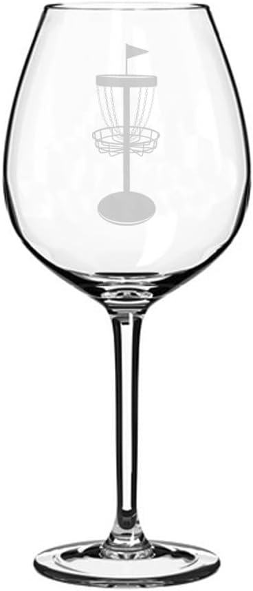 MIP Wine Glass Goblet Gift Disc Golf Frisbee Golf (20 oz Jumbo)