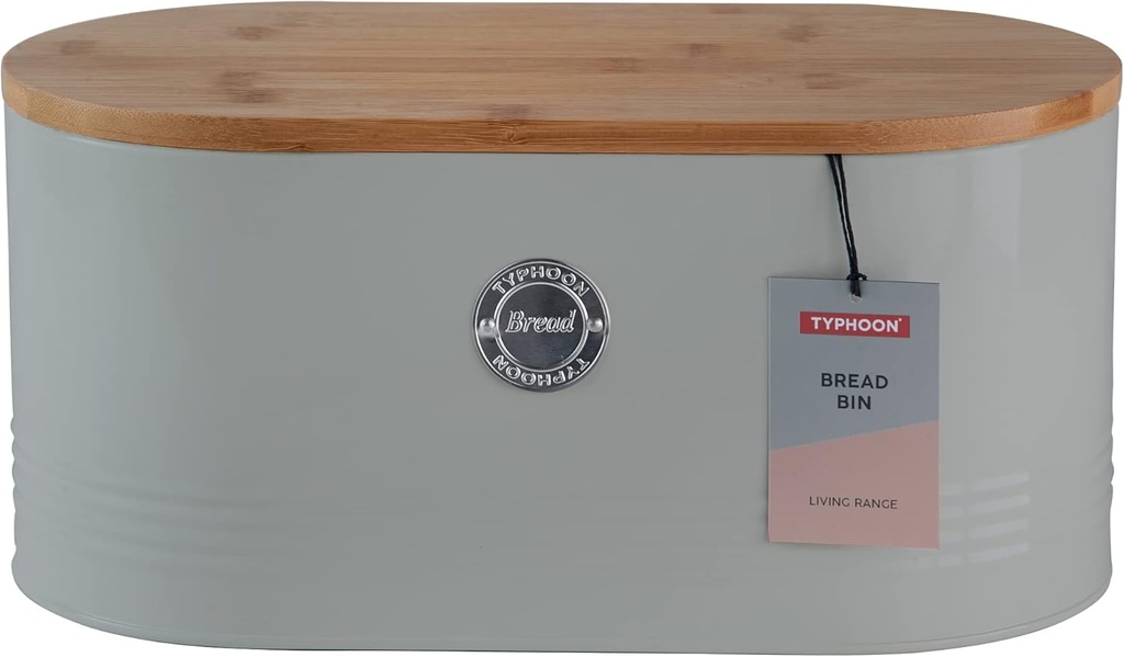 Typhoon Living Collection | 13.4" Bread Bin - Grey