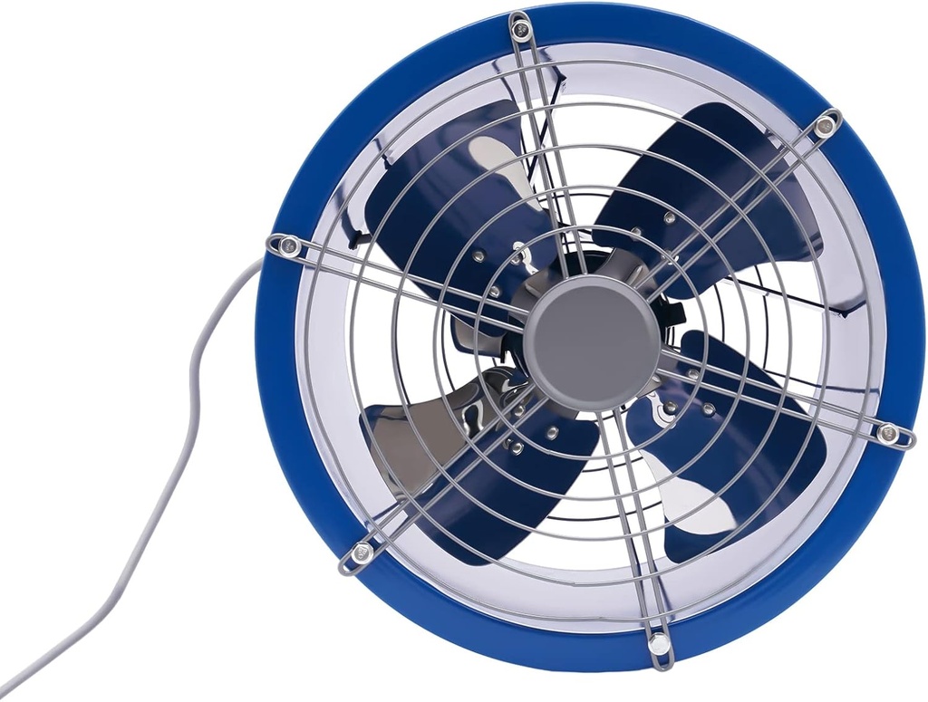 Cylinder Pipe Fan, Power Extraction Fan 18 * 18 * 11Inch Inline Duct Fan (110V Connection), Exhaust Ventilation Fan With Low Noise, For Factories, Warehouses, Kitchens, Offices, Workshops