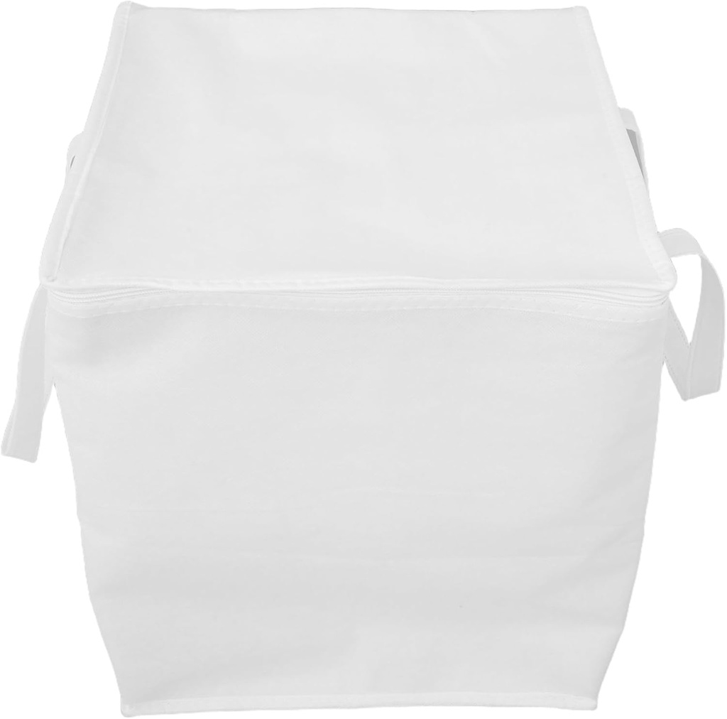 Luxshiny Insulated Food Bag for Cakes and Bento Reusable Thermal Cooler Tote with Zipper Water-resistant Food Carrier for Bbq Hotpot Seafood Capacity