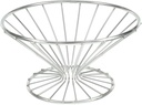 VOSAREA Modern Metal Fruit Bowl Stylish Wire Basket for Kitchen Decor Food-grade Iron Holder for Fruits and Vegetables Freshness Preserving Design for Dining Tables and Countertops