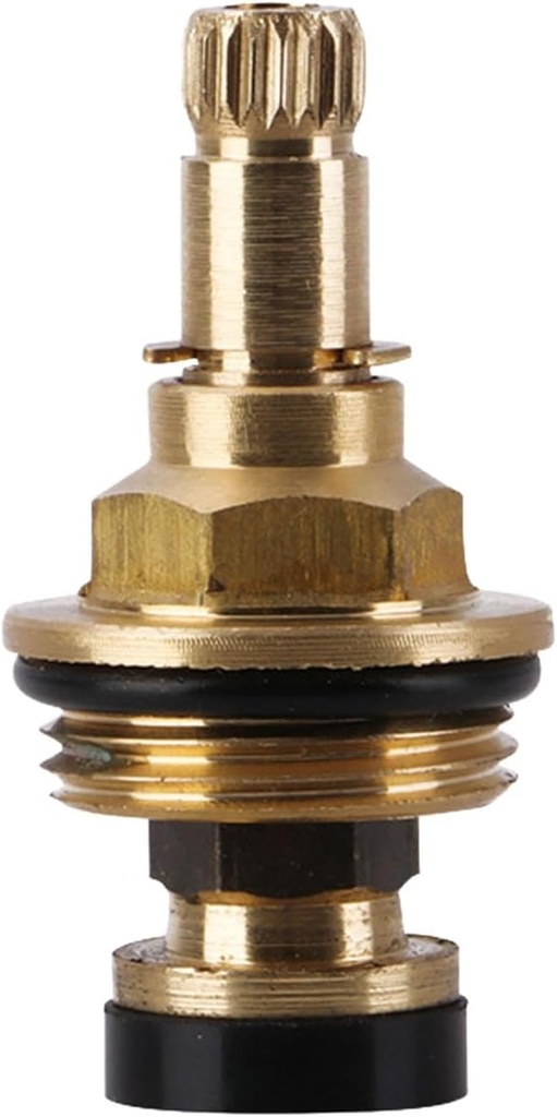 Tap Valve Spool Hot and Cold Water Spool Copper M4 Screw Replacement Parts 20 Gears Faucet Cartridge