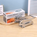 French fry machine, all stainless steel household potato slicer, cucumber slicer, multifunctional and portable