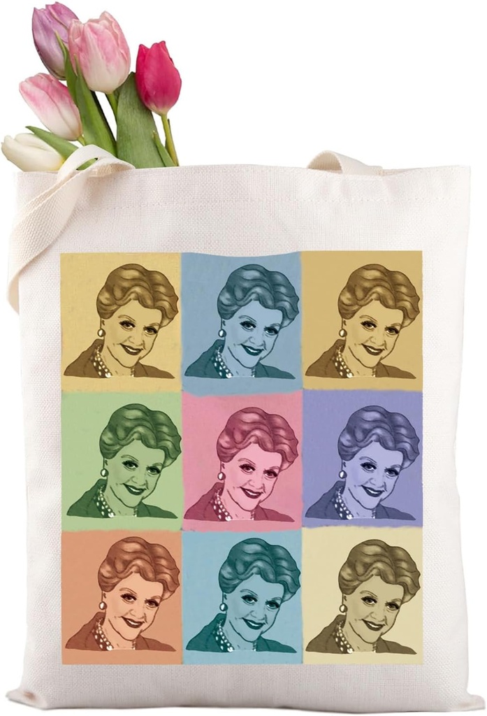 XYANFA Jessca Fletcheer Tote Bag Show Fans Gift Murder Mystery Fan 1980s Mystery Show Shopping Bag