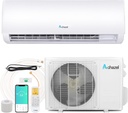 12,000 BTU 19 SEER2 Wifi Enabled Mini Split Air Conditioner & Heater, 115V Energy Saving Wall Mounted Inverter Ductless AC Unit Cools up to 750 Sq. Ft, Heat Pump & Installation Kit