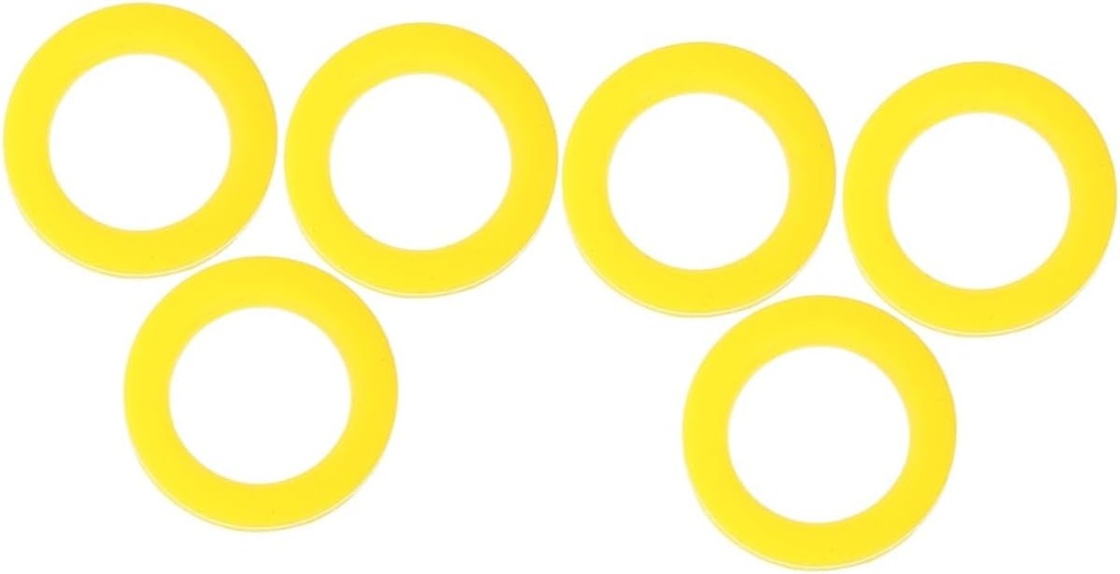 PRETYZOOM 6pcs Silicone Sealing Ring for Soda Maker Replacement Seals for Art Gasket Maker