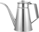 Luxshiny Stainless Steel Oil Dispenser for Kitchen Sauce Container Versatile Oil Kettle for Vinegar and Seasonings