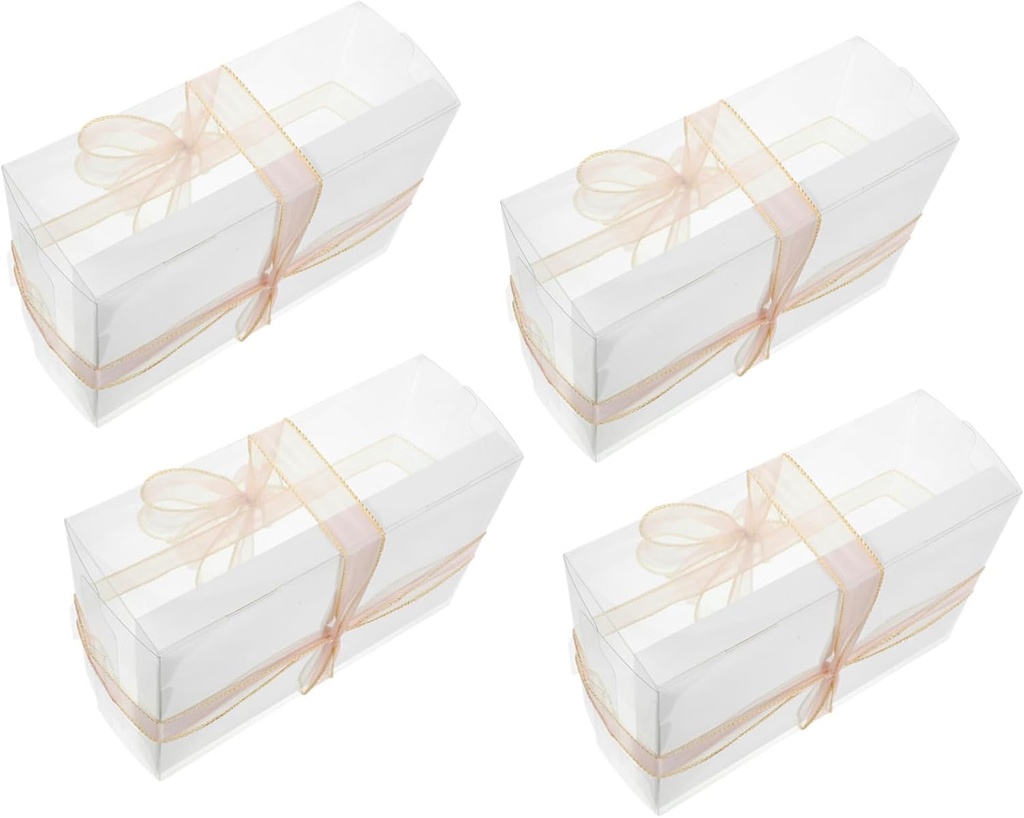 4pcs Cupcake Box Muffin Carrier Cake Container Biscuit Party Boxes Portable Storage Case Cupcake Muffin Display