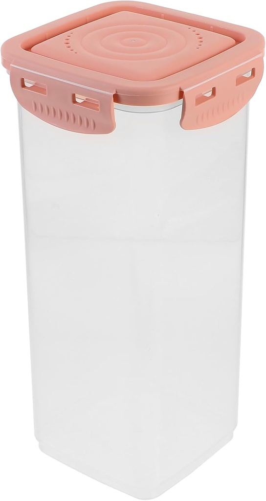 Unomor Air Tight Bread Box Bread Container Plastic Bread Box Bread Keeper with Airtight Lid Bread Storage Loaf Container Cake Carrier Pastry Holder Case Organizer for Countertop