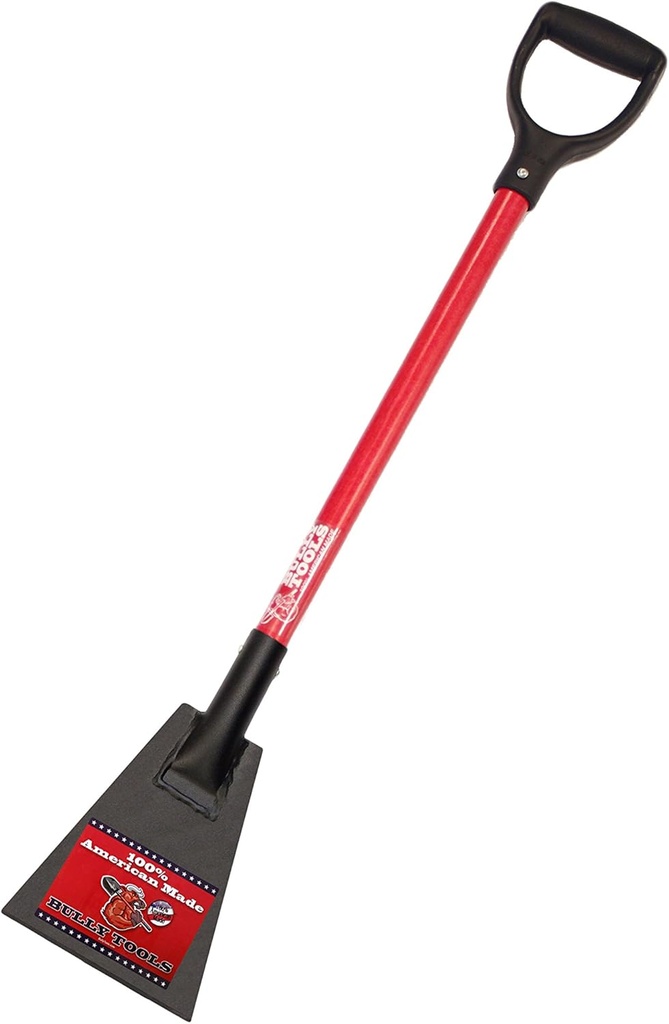 BULLY TOOLS 92425 7" Scraper. Fiberglass Dgrip Handle.