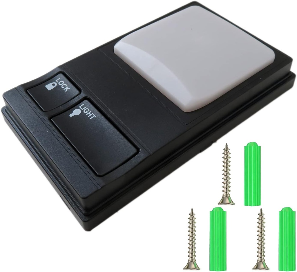 Multi-Function Control Panel 41A5273-1 Garage Door Opener Wall Mounted Button Replacement Panel Wall Keypad Button for LiftMaster 41A5273-1 78LM, 81LM, 371LM, 971LM Garage Door Opener