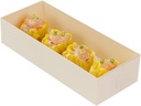 Restaurantware Taipei 18 Ounce Food Containers 100 Rectangle Wooden Bento Boxes - Lids Sold Separately Grease Impermeable Poplar To Go Boxes Disposable Serve Noodles Dumplings And More