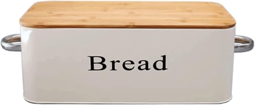 OLOTU Storage Metal Bread Box, 5.7/12L Large Capacity Bread Holder, Vintage Bread Bin with Lid, Multifunctional Bread Storage Container Bread Bin