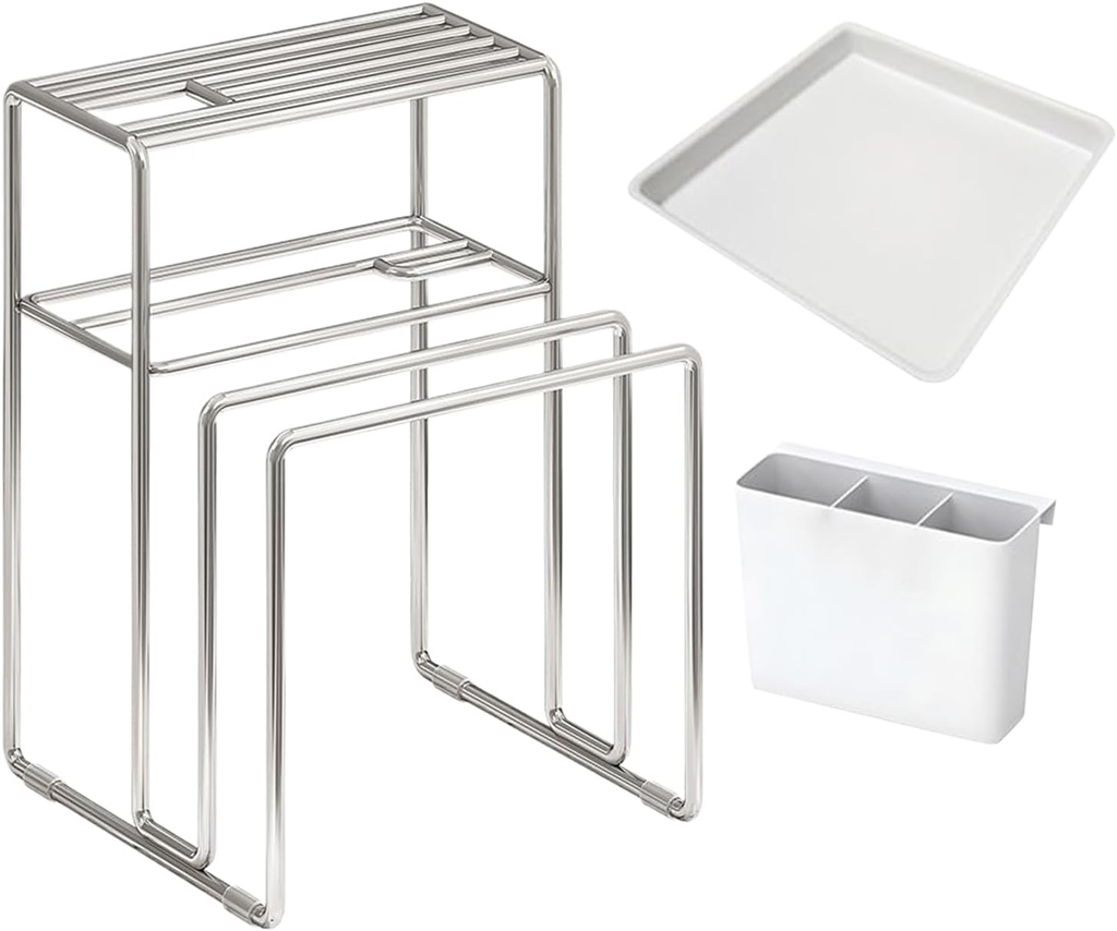 Table Organizer - Cutting Tray Holder, Kitchen Holder | Vertical Divider for Kitchenware, Cabinet Space Storage, Cookie Tray, Co