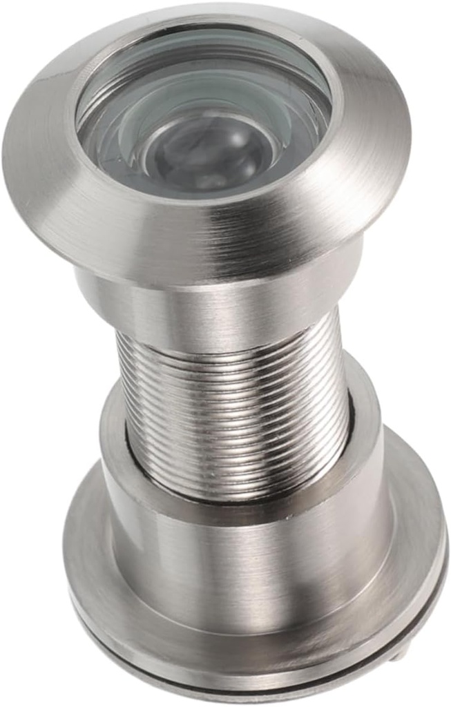 Heavy Duty Security Peephole Kit Wide Angle Viewer for Front Door Replacement for Metal Wooden Doors