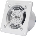 Ventilation Fan Mini Exhaust Fan 4"" Bathroom Small Ventilating Fan High-Speed Wall Exhaust Fan with Metal Protective Net, 25W, 2800R/Min Ventilating Fan, 20010125,