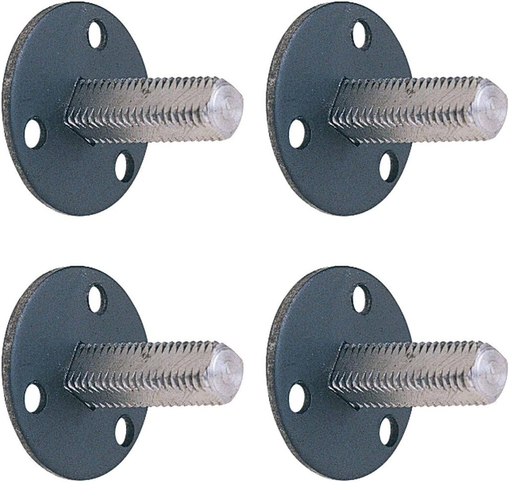 Renovators Supply Manufacturing Dummy Door Knob Spindle 1 in. Dummy Door Handle Spindle with Mounting Hardware Pack of 4