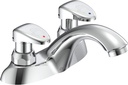 Delta Faucet 2 Handle Commercial Bathroom Faucet Chrome, Metering Faucet, Chrome Bathroom Faucet, Chrome 86T1153