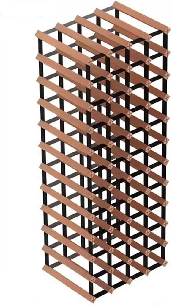 Wine Holder Wine Rack Storage Display Wine Cabinet Home Commercial Wine Store Wine Cellar Outlet Solid Wood Wine Racks Wine Glass Holder(4 * 11)