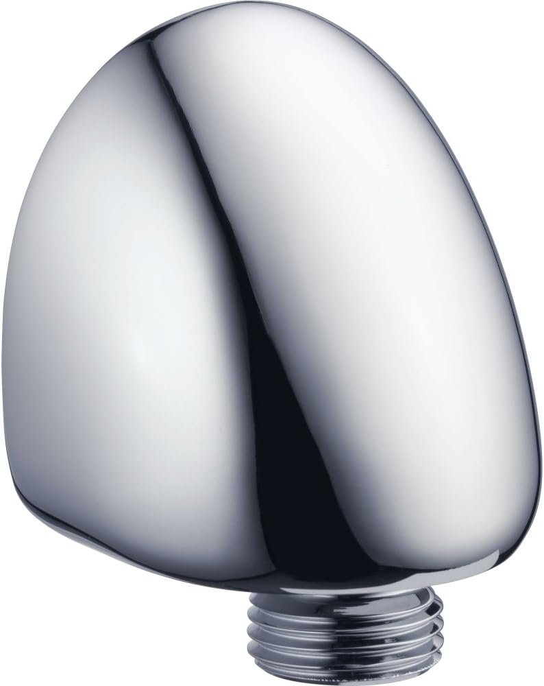 Delta Faucet Wall-Mount Supply Wall Elbow for Hand Held Shower with Hose, Chrome 50560