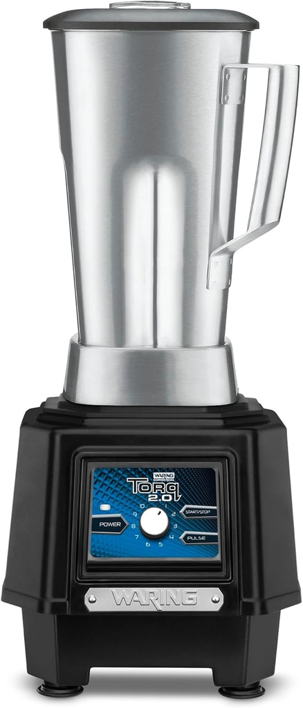 Waring Commercial TBB175S6 TBB175S6-64 Ounce Stainless Steel Commercial Blender, 64 Ounce, Silver