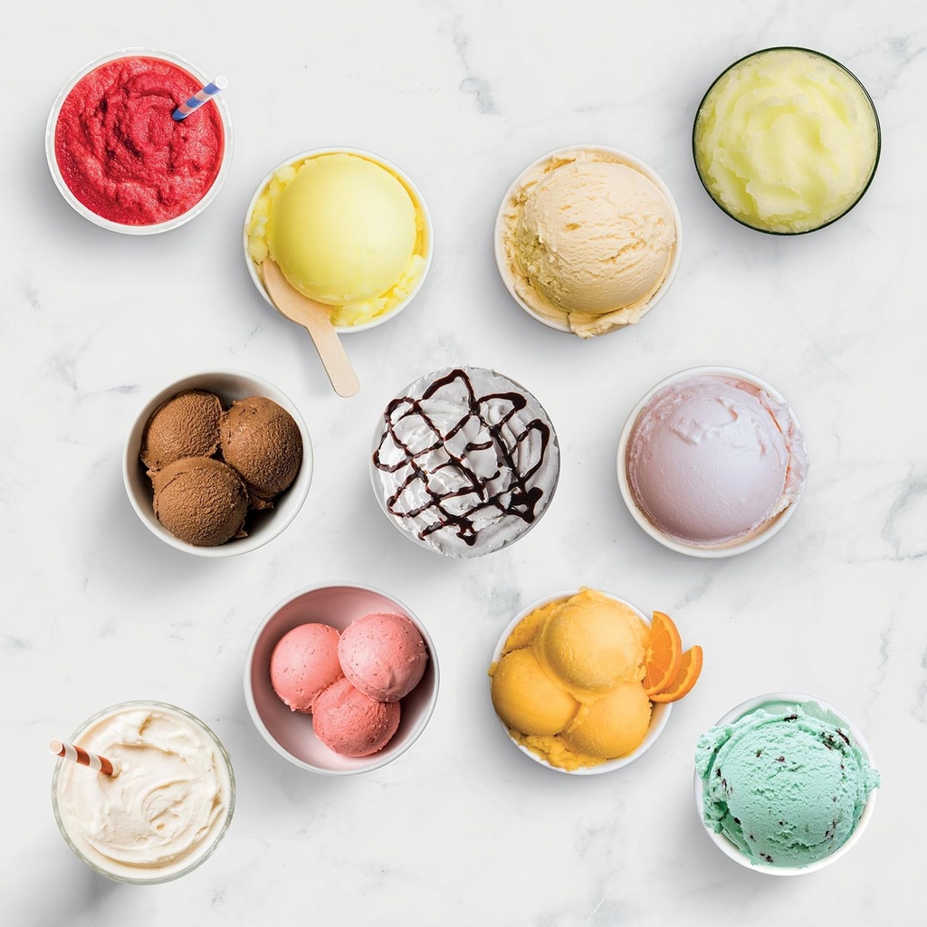 Ninja CREAMi Deluxe 11-in-1 Ice Cream & Frozen Treat Maker, Creamify Technology, Includes 3 XL 24 oz Pints, Makes Sorbet, Milkshakes & More (24 OZ)