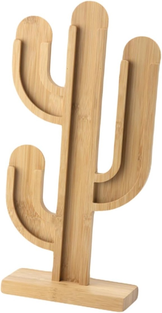 Coffee Pod Holder Organizer Cactus Shaped Desktop Stand Large Capacity Coffee Capsule Display Rack Unique Countertop Decor