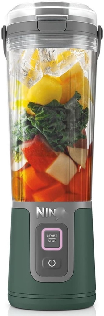 Blast 16 Oz, Personal Portable Blender With Leak Proof Lid And Easy Sip Spout, Smoothie Blender, Racing Green, BC100NV - Perfect For Smoothies, Protein Shakes, And Frozen Drinks