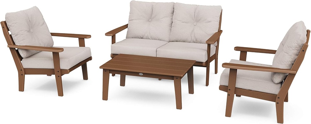 POLYWOOD Lakeside Deep Seating Set / PWS520-2-TE145999