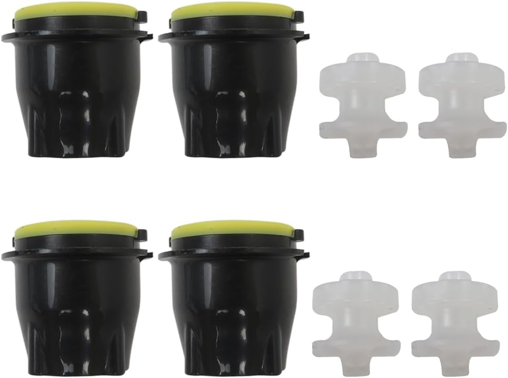 4 Set Misimain 3.0 Soda Coke Valve Nozzle Diffuser Internal Mixer Part Compatible for LEV, Include 4 X Soda Valve Nozzle Part and 4 X Diffuser Internal Mixer part