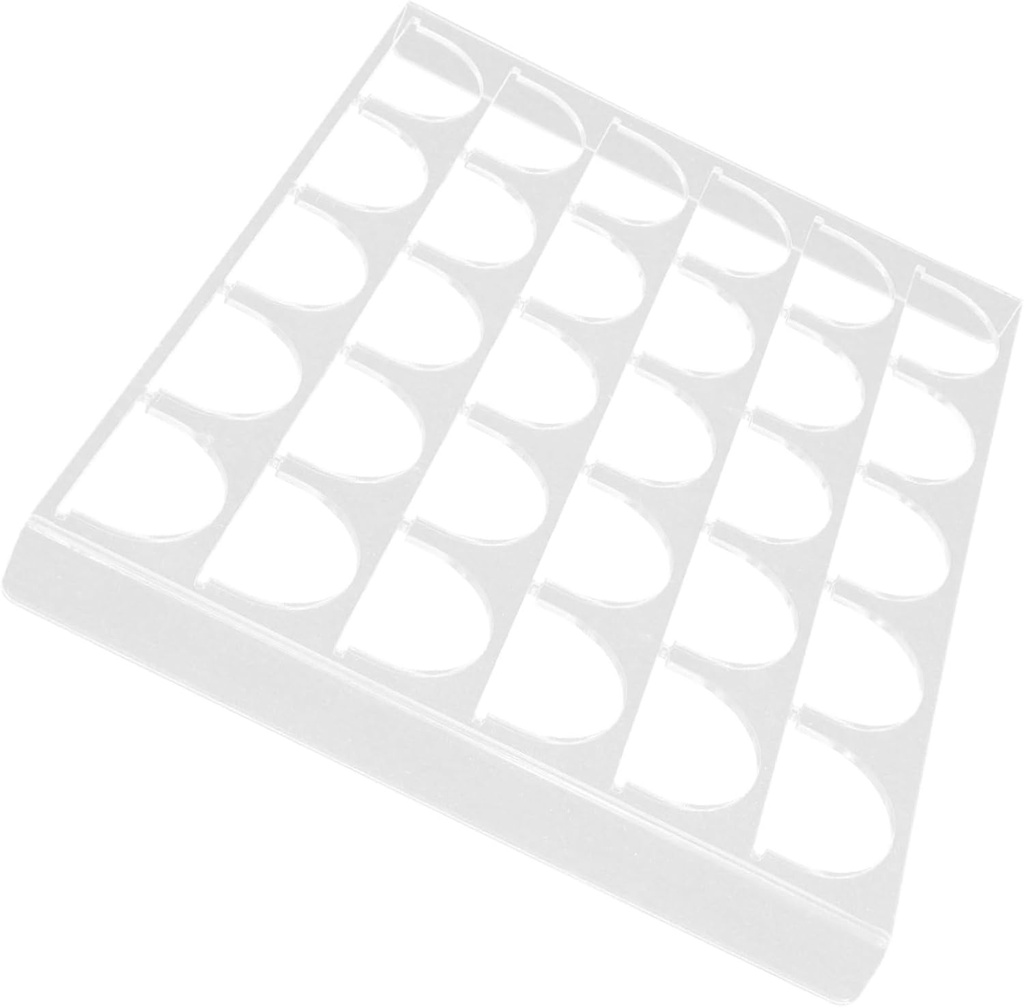 POPETPOP Espresso Capsule Storage Rack Desktop Capsule Holder Acrylic Bar Organizer for Coffee