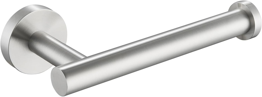 APLusee Brushed Nickel Toilet Paper Holder, 304 Stainless Steel Tissue Holder for Bathroom Wall, Heavy Duty Paper Roll Dispenser Wall Mounted