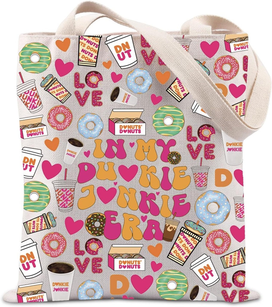 TIIMG Donuts Baker Gift Dessert Chef Gift Tote Bag