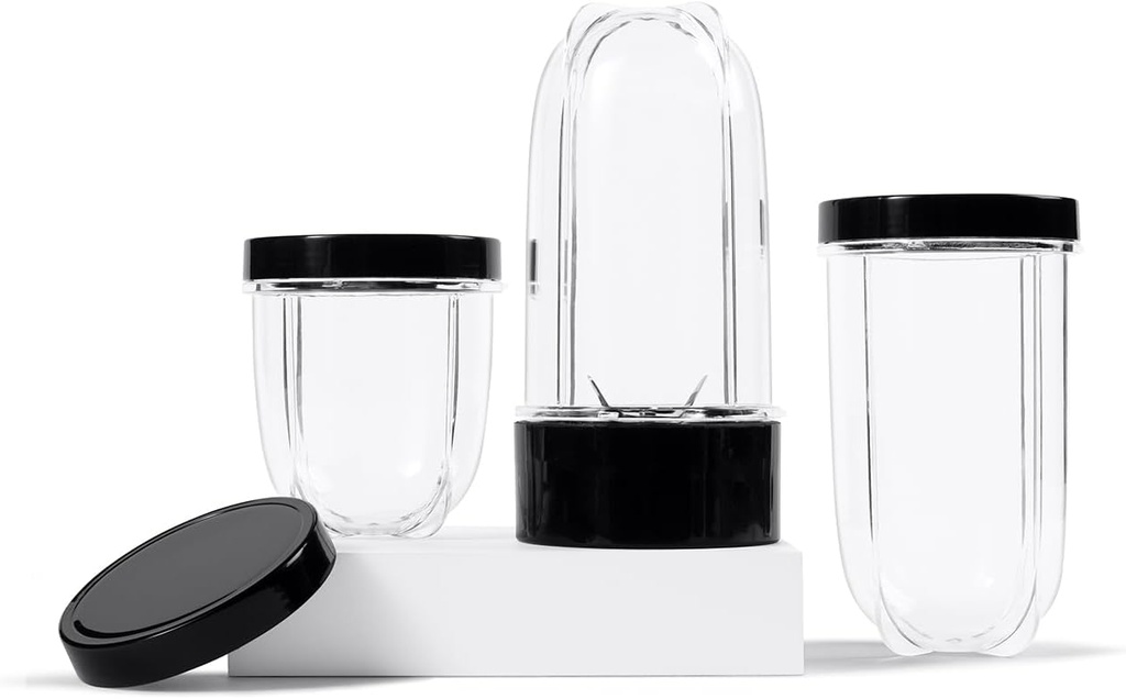 Magic Bullet Deluxe Upgrade Kit, Black, 12-Ounce Food Blender, Dishwasher Safe