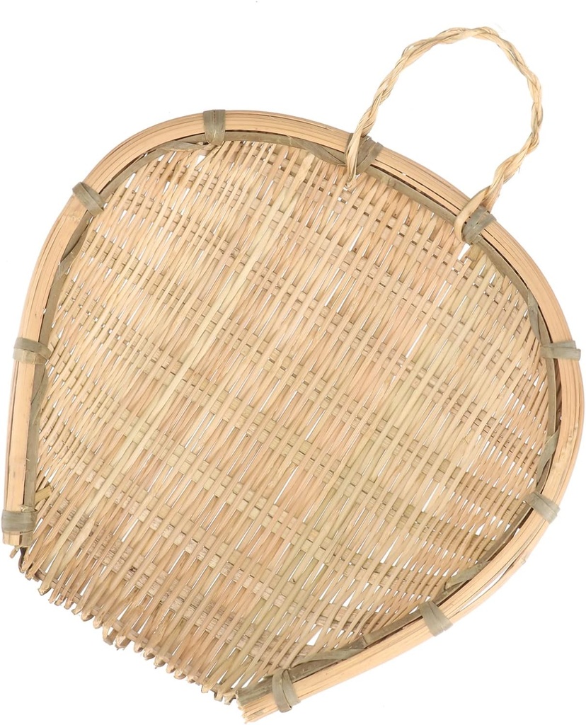 Natural Bamboo Woven Drain Basket for Kitchen Efficient Food Washing and Draining Multi Design Material for Fruits and Vegetables
