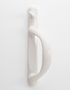 Fasco Sliding Patio Door Handle for Vinyl Glass Door - Complete KIT - White - or - Almond - Pat.# US6672632 (White, Right)