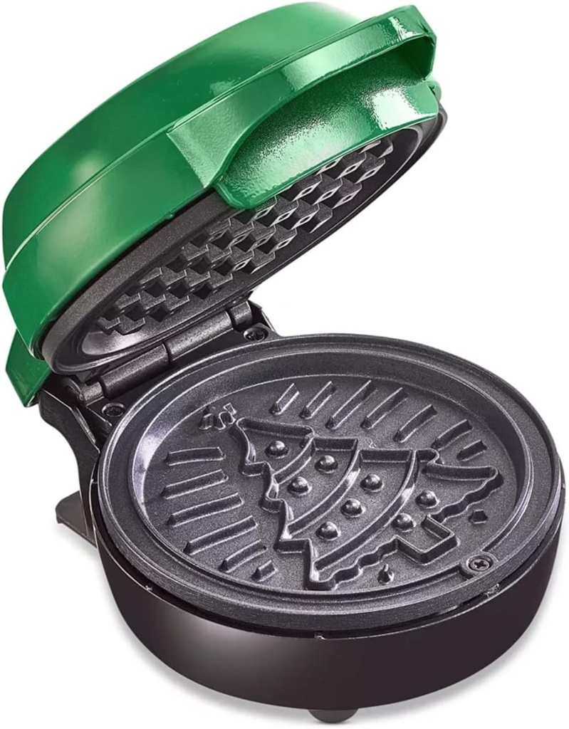 Mini Waffle Maker Christmas Tree