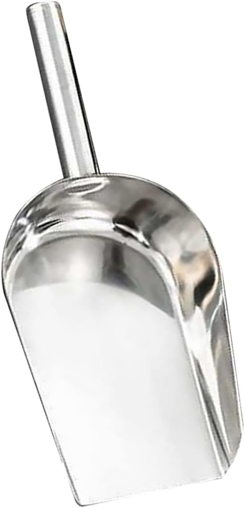 1pc Stainless Steel Ice Shovel Multi-function Ice Scoop Flour Shovel Comfortable for Kitchen