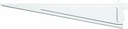 ClosetMaid 2853 ShelfTrack 12-Inch Locking Shelf Bracket, White, Quantity 6