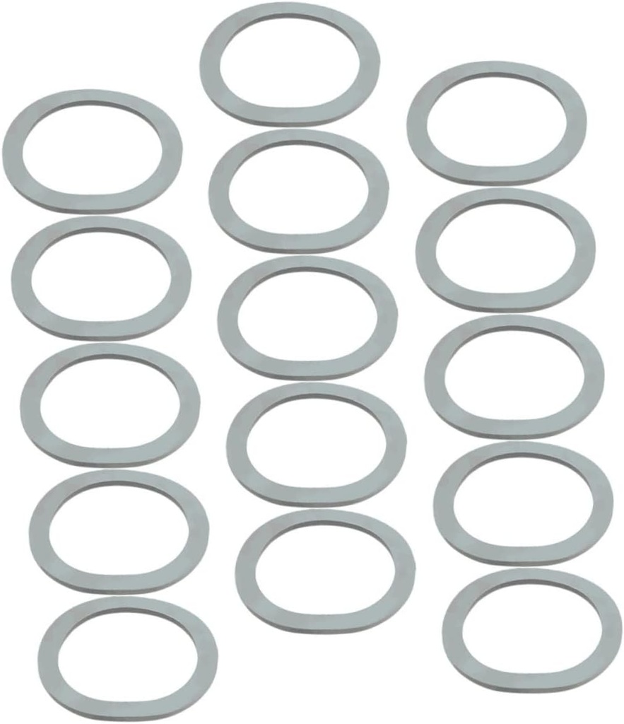15pcs Silicone Juicer Seal Rings Replacement Gasket Flexible Sealing Washers for Electric Juicer Blades Easy to Install and Clean Food-safe