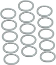 15pcs Silicone Juicer Seal Rings Replacement Gasket Flexible Sealing Washers for Electric Juicer Blades Easy to Install and Clean Food-safe