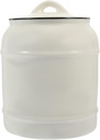 Mikinona Tea Dispenser Ceramic Sugar Jar Food Holder Storage Jar with Airtight Lid Ideal for Coffee Grains Nuts