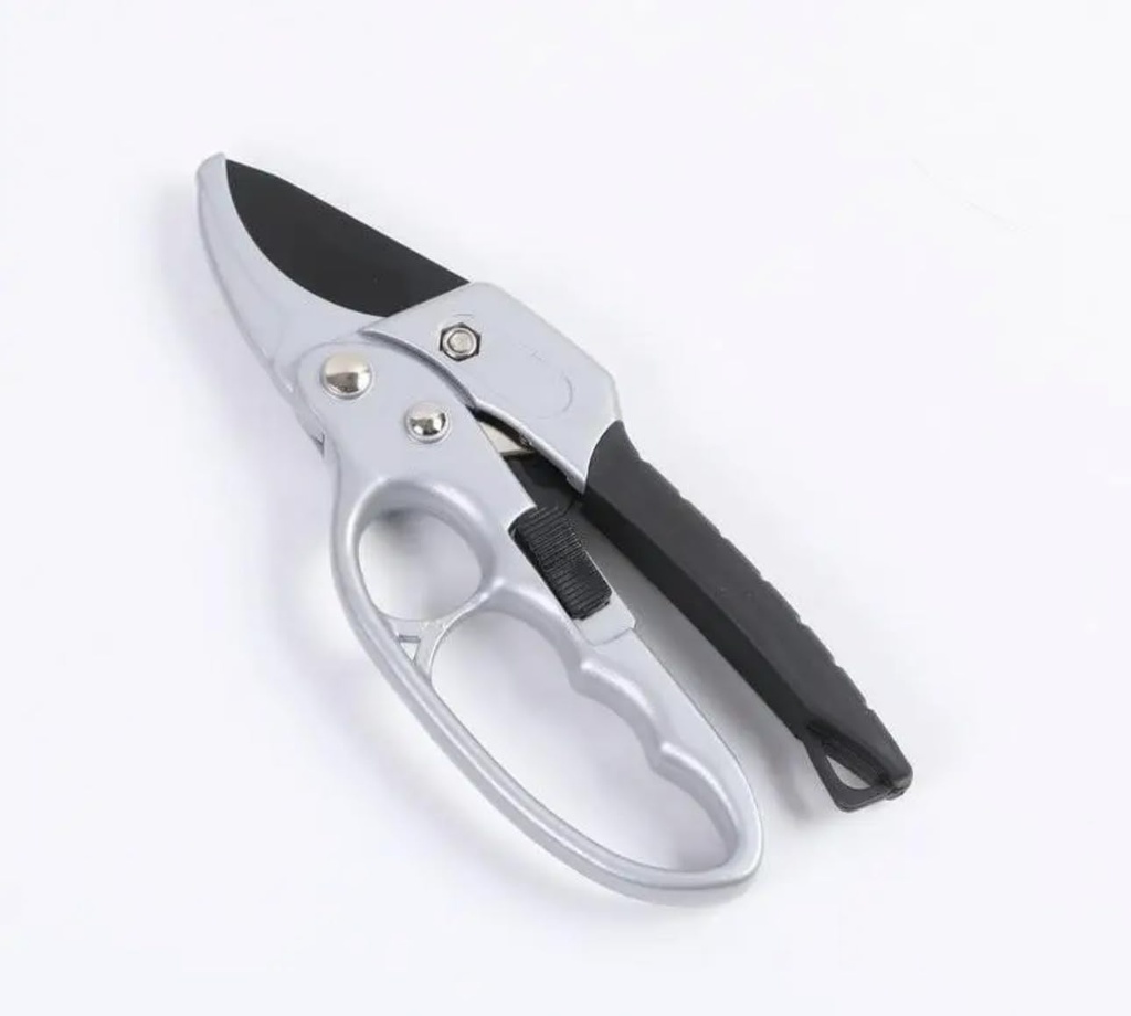 Plant Cutter Scissors Silver and Black Garden Pruner Flower Branch Shears Hand Tools Gardener and Flortist Tool