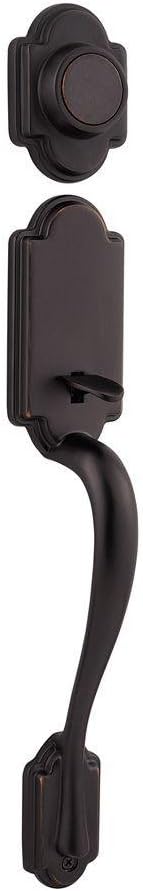 Kwikset 802AN LIP 11P Arlington Inactive Handleset, Exterior, Venetian Bronze