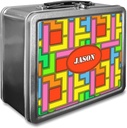 Personalized Tetromino Lunch Box