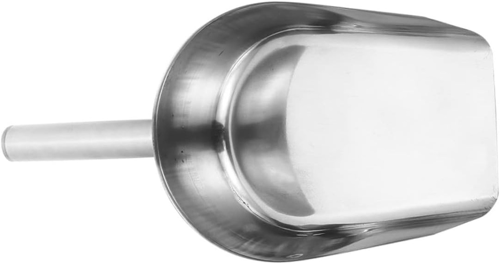 Alipis Stainless Steel Food Scoop Multi Purpose Ice Cube Shovel Cereal and Rice Shovel for Parties Buffets and Weddings Sturdy Design for Long Term Use