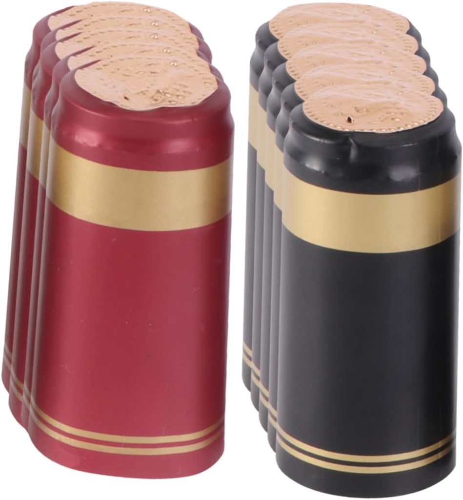 100pcs Pvc Heat Shrink Wine Bottle Caps Sealing Capsules for for Cellars Home Use Easy to Apply Leakproof Wine Sealer